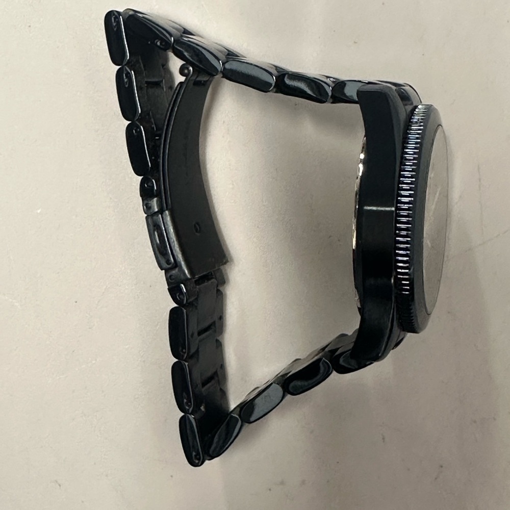 Fossil Perfect Boyfriend Blue Stainless Steel Chronograph Watch w/Rose Gold - Picture 4 of 8